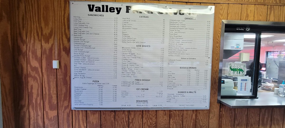 Valley Farm Drive-In Menu - Image 2